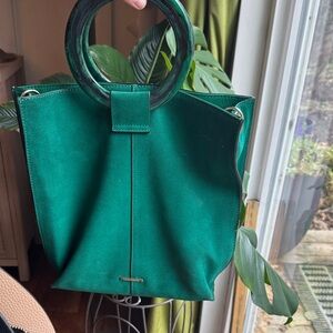 Vince Camuto Vibrant Green Tote Bag